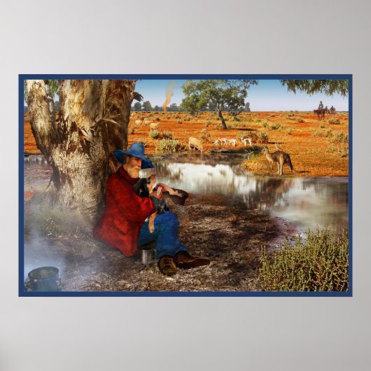 Waltzing Matilda Print (Voorkant)