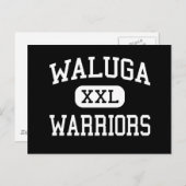 Waluga - Warriors - Junior - Lake Oswego Oregon Briefkaart (Voorkant / Achterkant)