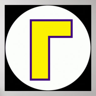 Waluigi Icon Poster