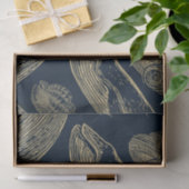  walvis blauw tissuepapier (Geschenk)