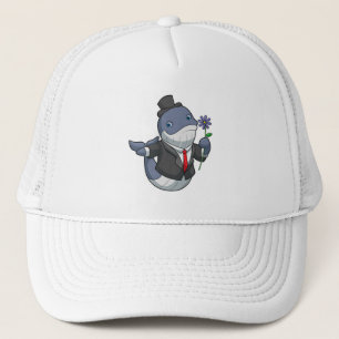Walvis Bruidegom Bloem Trucker Pet