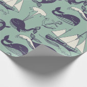 walvis cadeaupapier (Hoek)