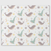 walvis cadeaupapier (Vlak)