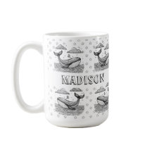 Walvis en Sterren Patroon Kinder Gepersonaliseerde