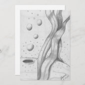 walvis feestdagenkaart (Voorkant / Achterkant)