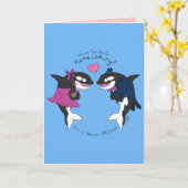 Walvis ga je naar Homecoming - Kaart (Gele Bloem)