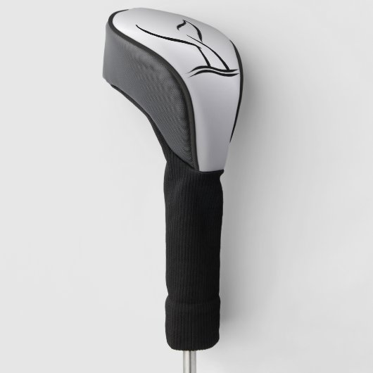 walvis golfheadcover (Schuin)