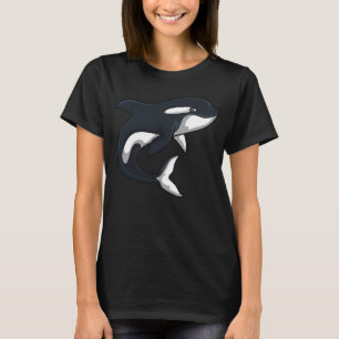 Walvis Graphic Orca Killer Whale Marine Biologie T-shirt
