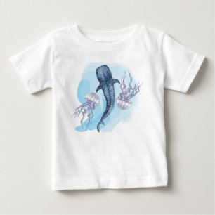 Walvis Haai. Aquarel