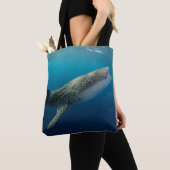 Walvis Haai Zwemmen Draagtas (Dichtbij)