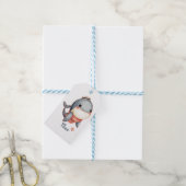 Walvis Hallo Daar! Cadeaulabel (Met Touw)