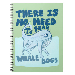 Walvis Hond grappig wezen Notitieboek
