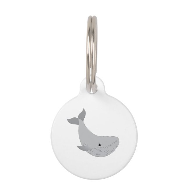 walvis huisdierpenning (Voorkant)