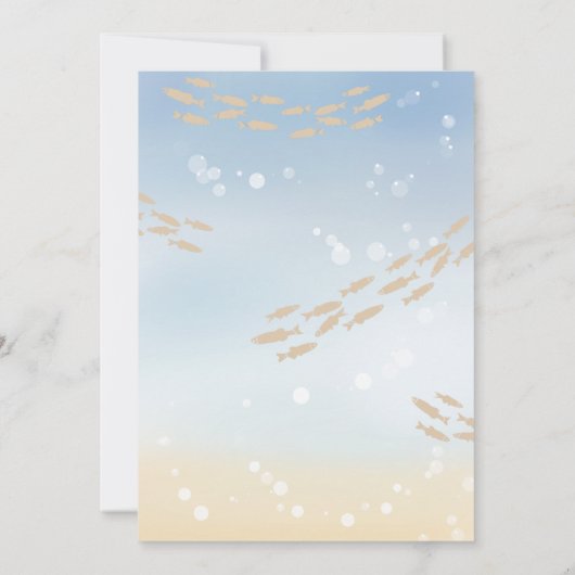 walvis in het kader van de uitnodiging tot het Bab (Achterkant)