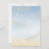 walvis in het kader van de uitnodiging tot het Bab (Achterkant)