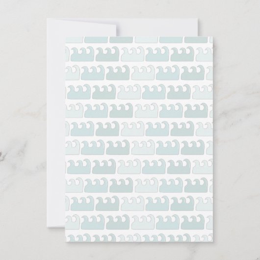 walvis in het kader van de uitnodiging tot het Bab (Achterkant)