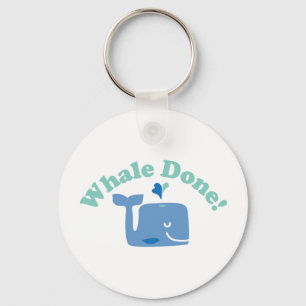Walvis klaar! sleutelhanger