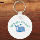 Walvis klaar! sleutelhanger (Voorkant)