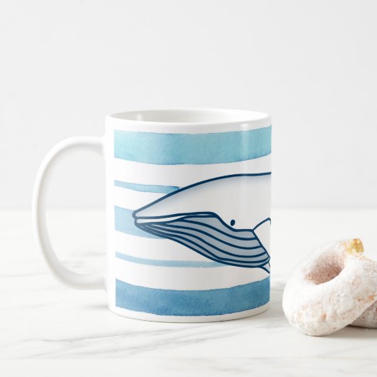walvis koffiemok (Met donut)