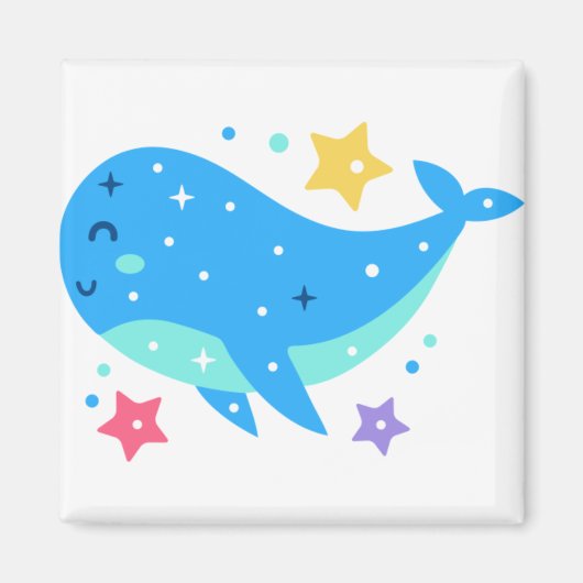 walvis magneet (Voorkant)