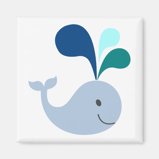 walvis magneet (Voorkant)