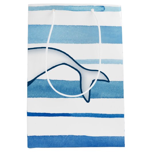walvis medium cadeauzakje (Voorkant)
