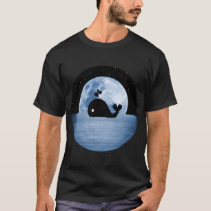 Walvis Nachtdoop - Blauw T-shirt