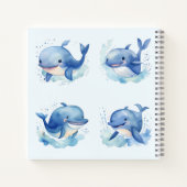 walvis notitieboek (Achterkant)