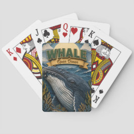 Walvis Open Oceaan POPCUT Pokerkaarten