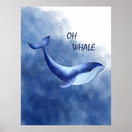 Walvis Poster (Voorkant)
