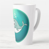 Walvis, Potvis, Onderwater Latte Mok (Rechterhoek)