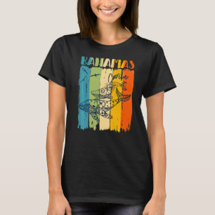 Walvis Retro Bahamas Caribe Bijpassende Vrienden F T-shirt