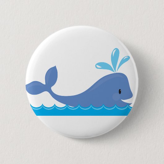 walvis ronde button 5,7 cm (Voorkant)