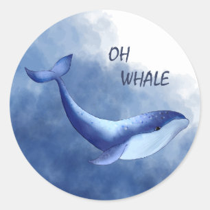 Walvis Ronde Sticker