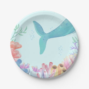 Walvis staart papier bord