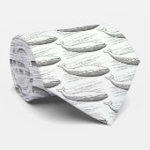 walvis stropdas (Opgerold)