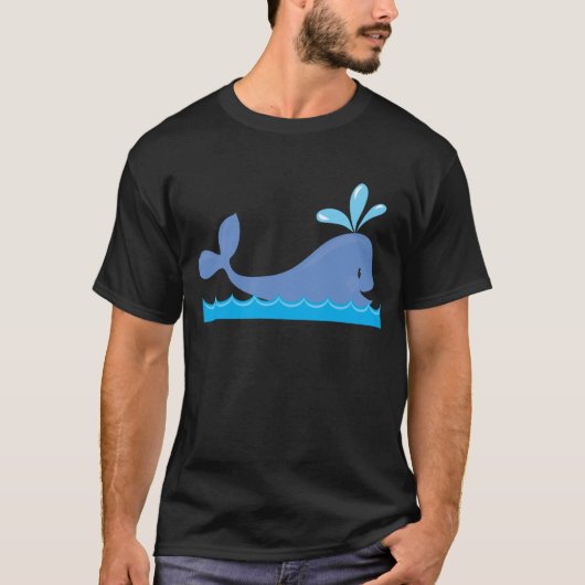 walvis t-shirt (Voorkant)
