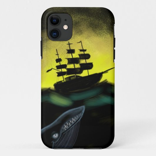 walvis van A Tale Case-Mate iPhone Case (Achterkant)