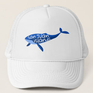 walvis van de San Juan-eilanden Trucker Pet