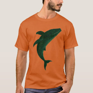 Walvis van een code t-shirt