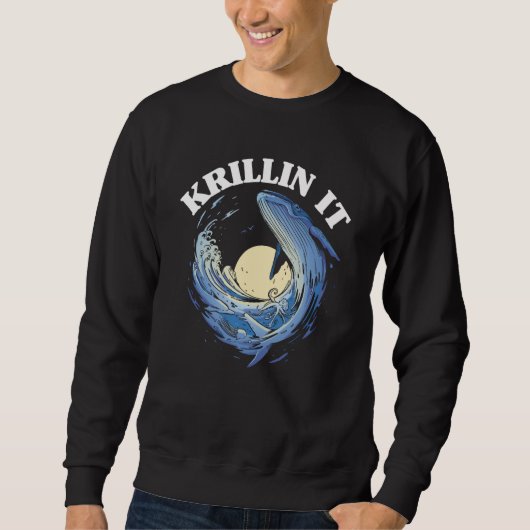 Walvis Waarnemer Krillin Het Trui (Voorkant)