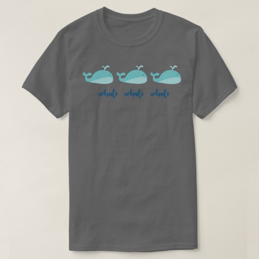 walvis walvis 3 t-shirt (Design voorkant)
