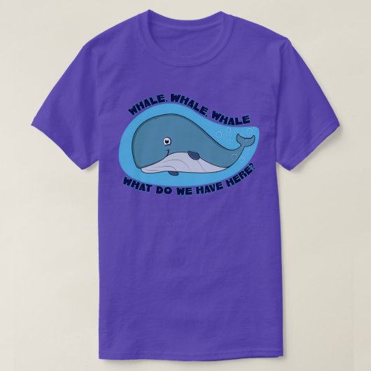 walvis walvis t-shirt (Design voorkant)