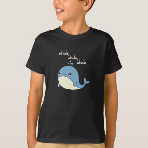 Walvis, walvis, walvis Schattig Zeedier Woordspeli T-shirt