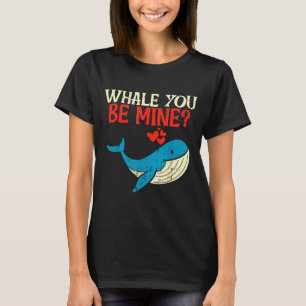 Walvis Zal Je Van Mij Zijn Grappige Orka Valentijn T-shirt