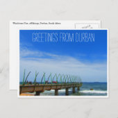 walvisbaarder durban groet briefkaart (Voorkant / Achterkant)