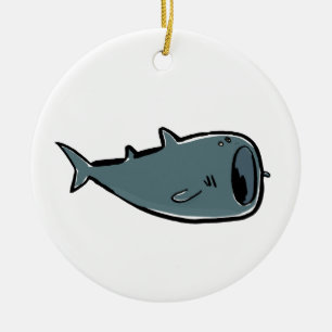 walvishaai keramisch ornament