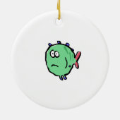 walvishaai keramisch ornament (Achterkant)