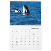 Walviskalender voor walvissen kalender (Jan 2027)