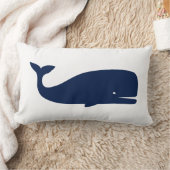 Walviskussen, blauw en wit, kwekerij kussen (Deken)